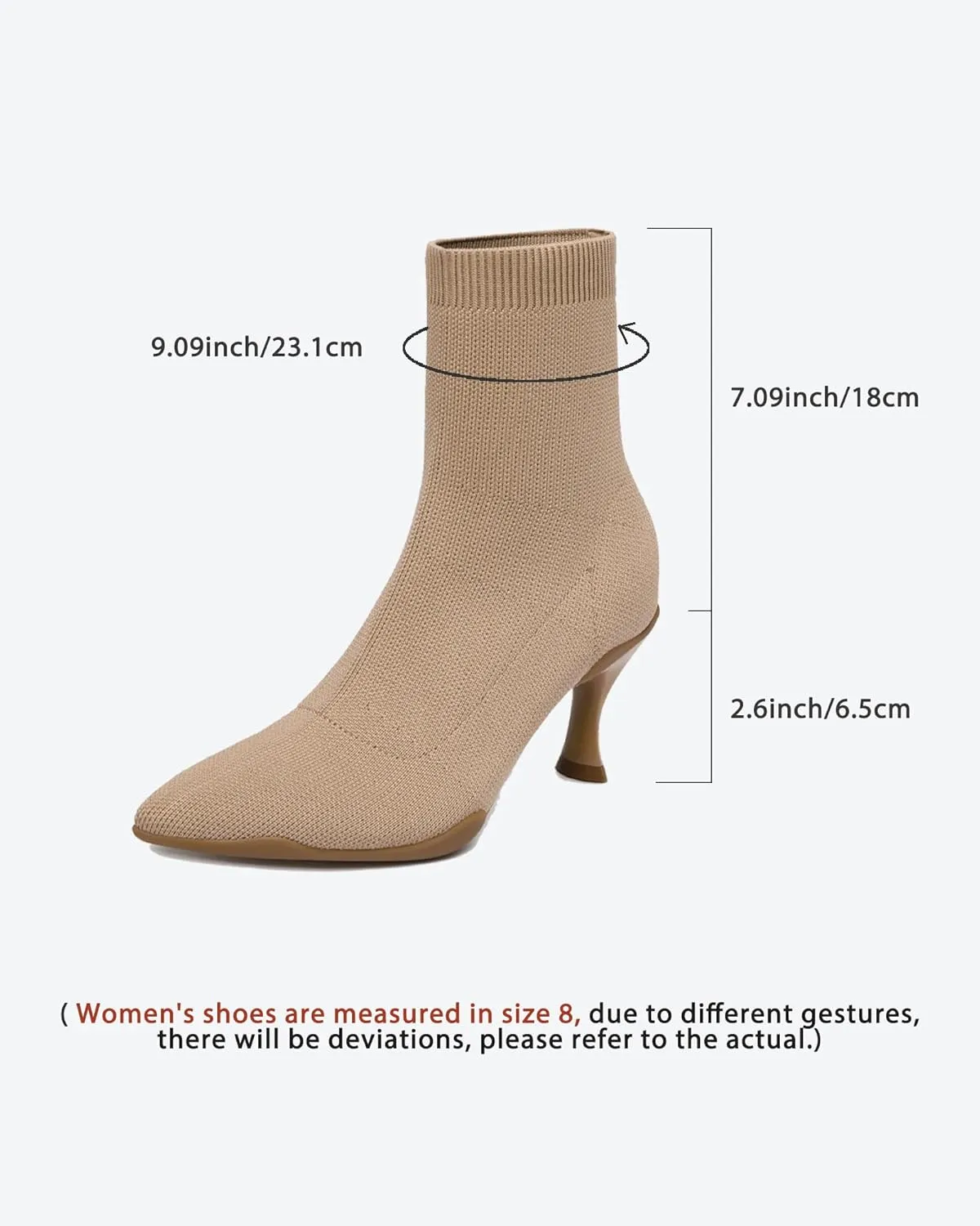 Women‘s Minimalist Pointed Toe Ankle Boots