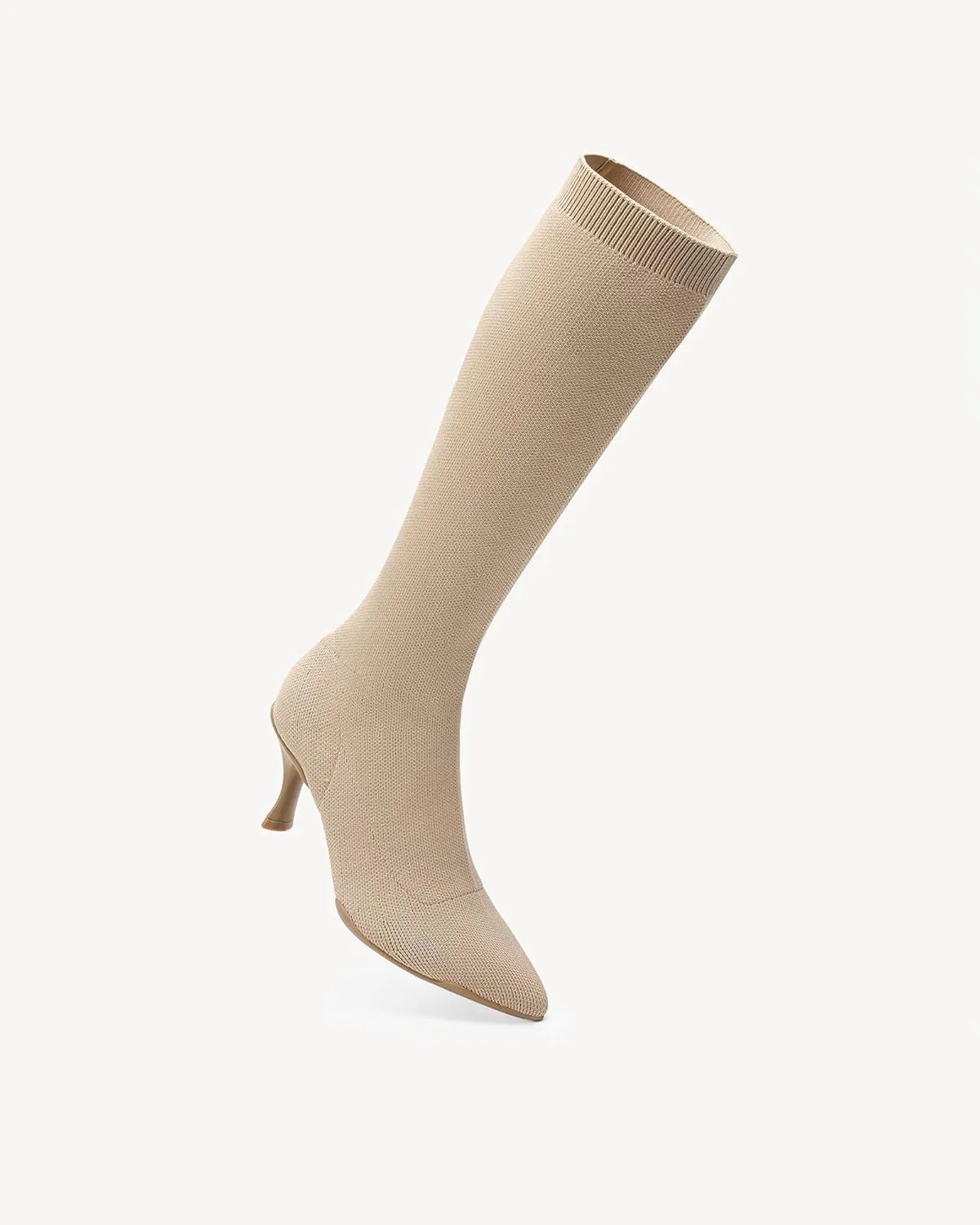 Women’s Minimalist Pointed Toe High Boots