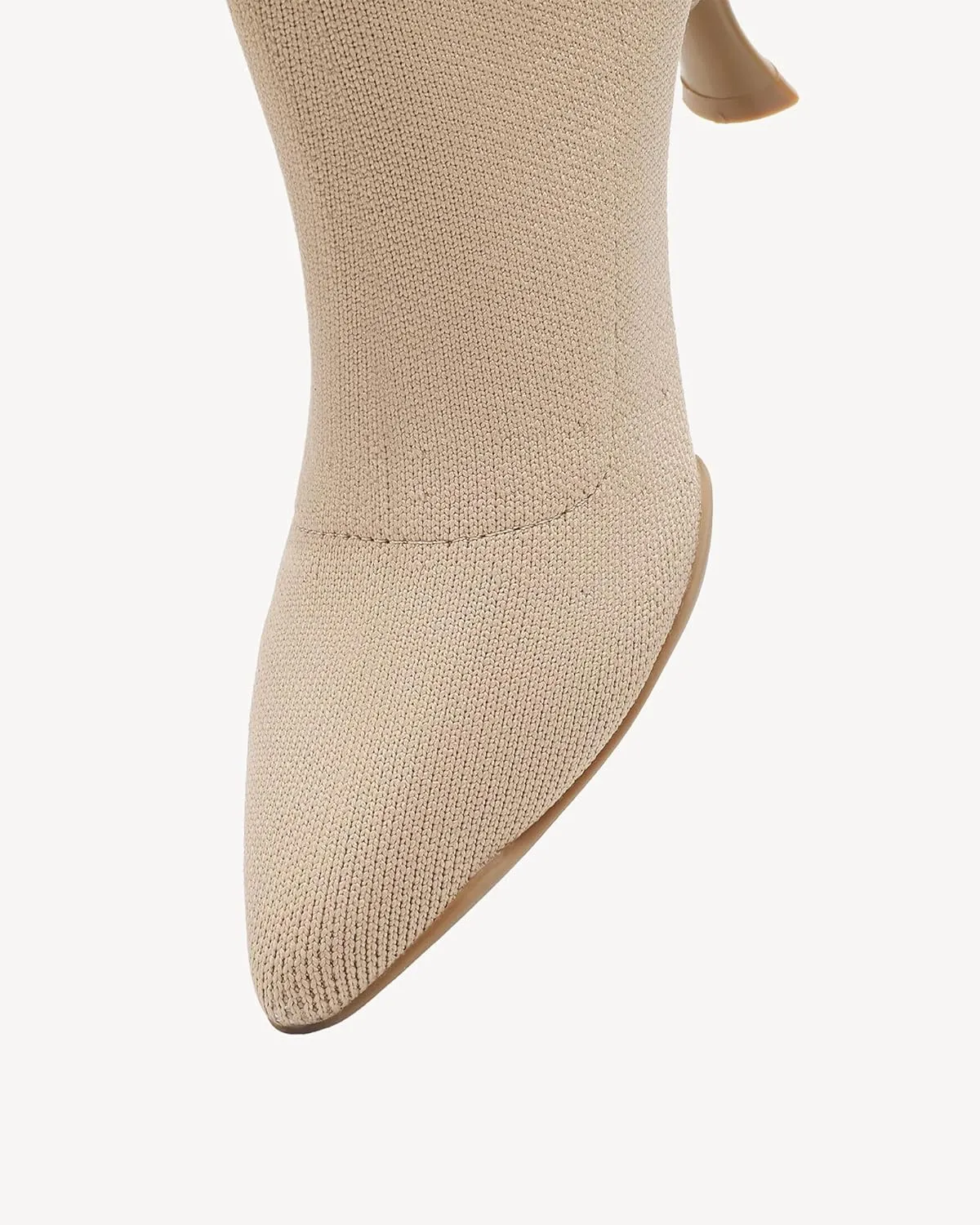 Women’s Minimalist Pointed Toe High Boots