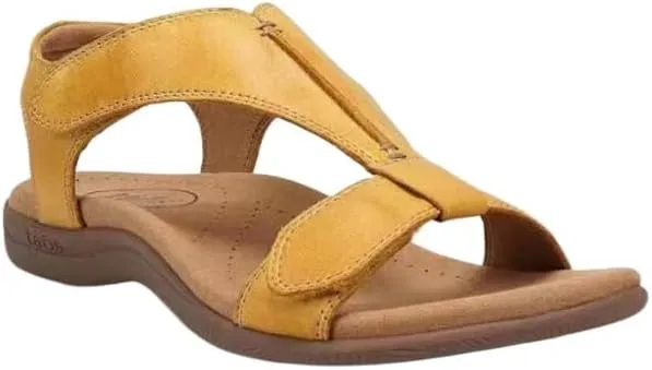 Women's Orthopedic Arch Support Sandals Comfortable Thong T-Strap Orthotic Casual Flat Sandals