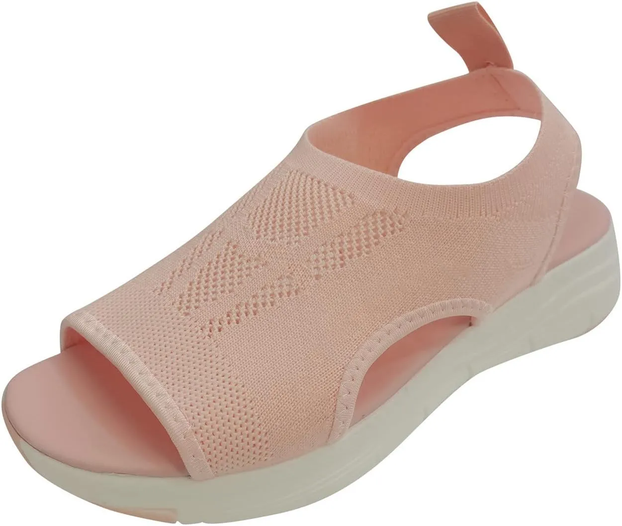Women's Orthopedic Sandals Open Toe Slingback Wedge Sports Sandals Arch Support Sandals Comfort Walking Tennis Shoes