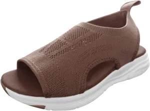Women's Orthopedic Sandals Open Toe Slingback Wedge Sports Sandals Arch Support Sandals Comfort Walking Tennis Shoes