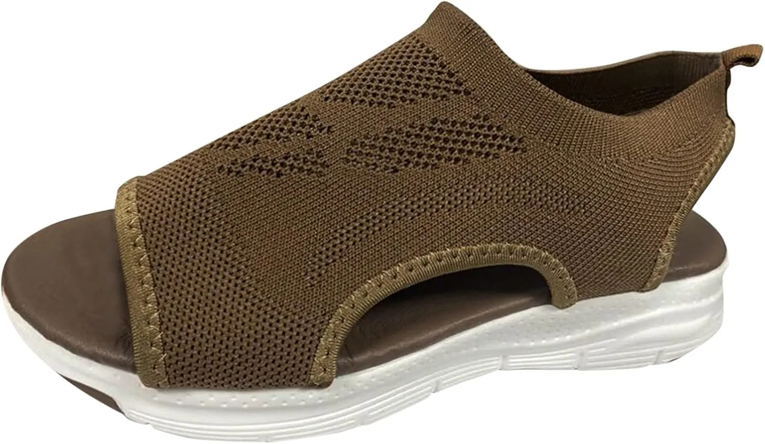 Women's Orthopedic Sandals Open Toe Slingback Wedge Sports Sandals Arch Support Sandals Comfort Walking Tennis Shoes