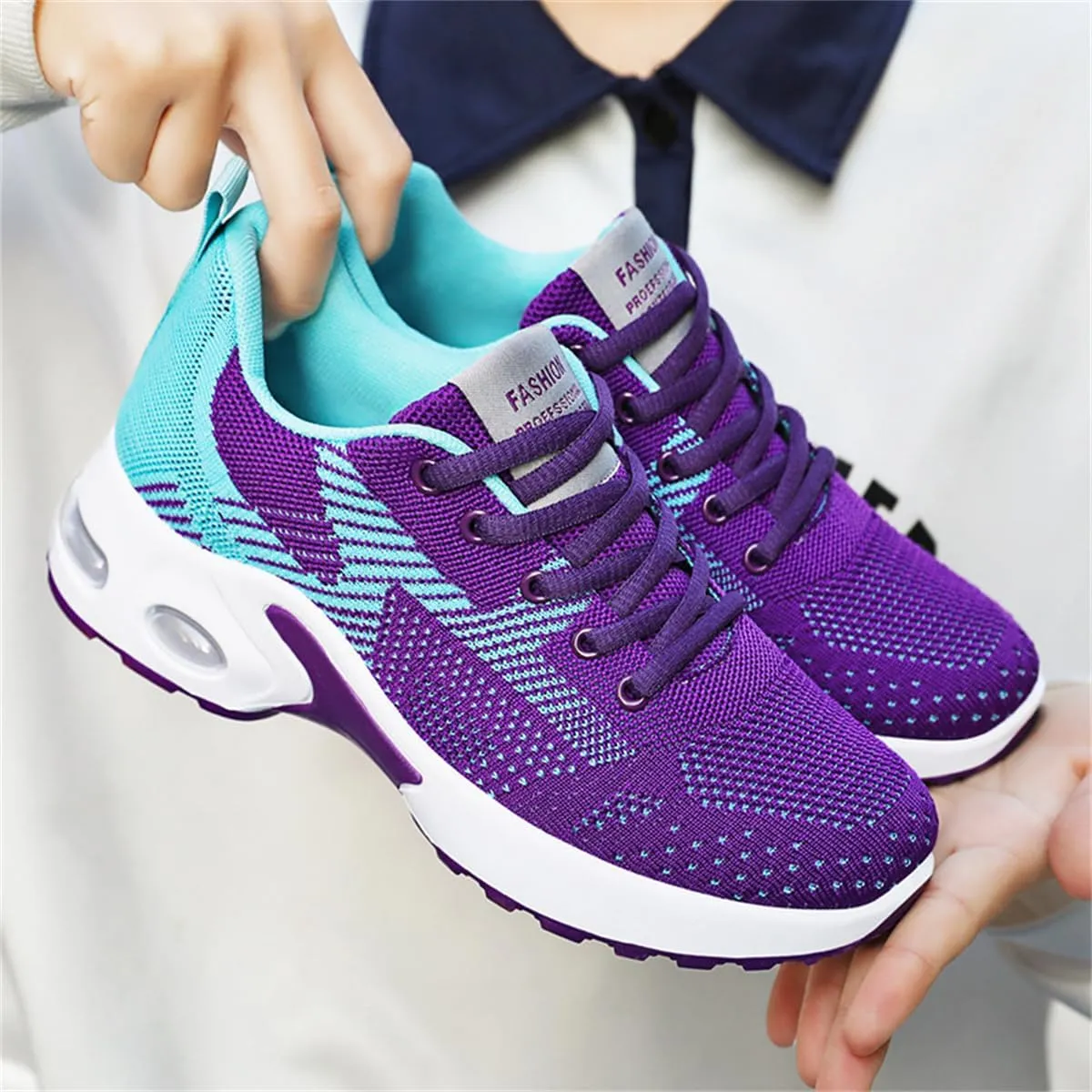 Womens Orthopedic Shoes Mesh Slip on Sneakers Zapatos Ortopédicos para Mujer Breathable for Plantar Fasciitis Relief