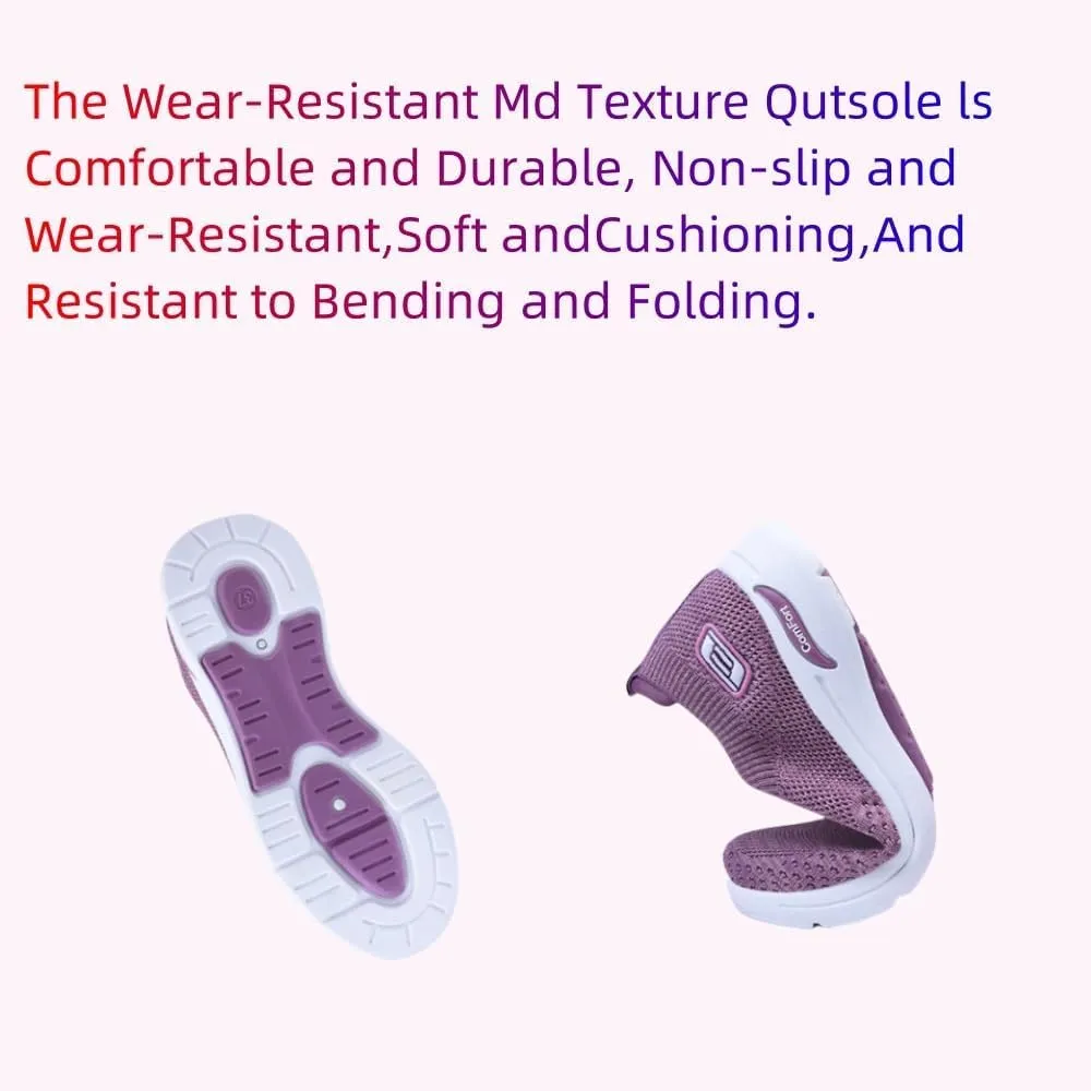 Womens Orthopedic Shoes Zapatos Ortopédicos para Mujer Hands Walking Shoe Free Slip on Mesh Slip On Diabetic Sneakers