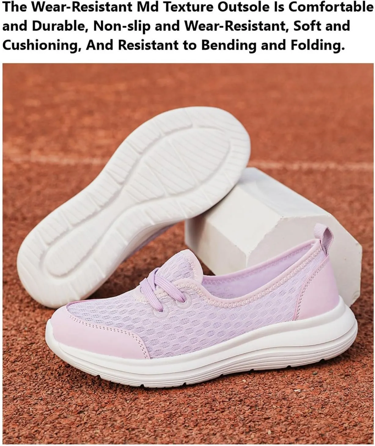 Womens Orthopedic Shoes Zapatos Ortopédicos para Mujer Walking Shoe Hands Free Slip on Retractable Shoelaces Sneakers