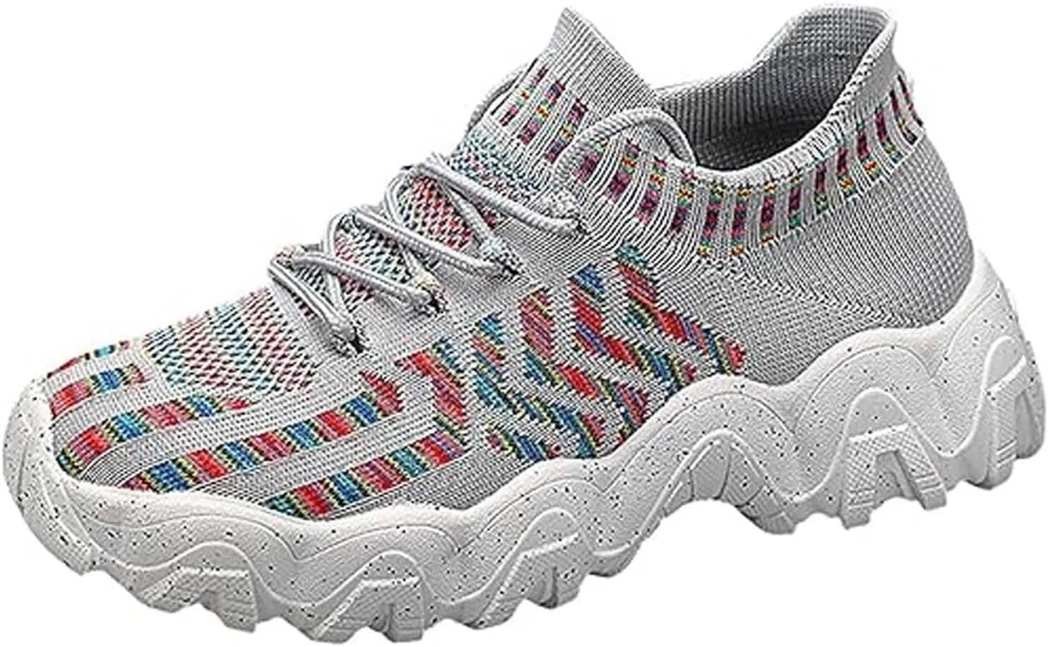 Women's Orthopedic Sneakers Walking Shoes for Plantar Fasciitis Relief Hands Free Slip Ins Breathable Comfortable Shoe
