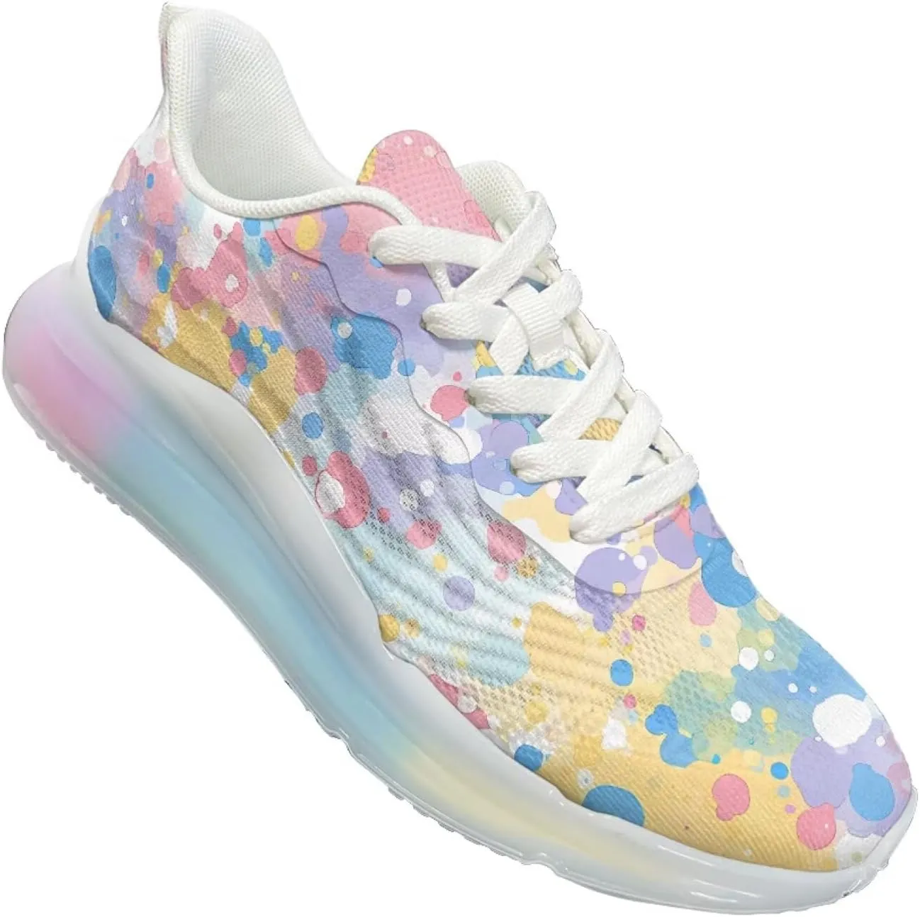 Women's Running Sneakers Lightweight Air Cushion Shoes Breathable Sports Tennis Shoes Non Slip Casual Walking Shoes US 6-11