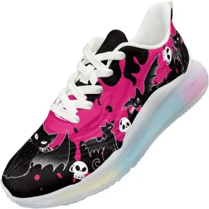 Women's Running Sneakers Lightweight Air Cushion Shoes Breathable Sports Tennis Shoes Non Slip Casual Walking Shoes US 6-11