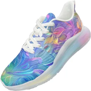 Women's Running Sneakers Lightweight Air Cushion Shoes Breathable Sports Tennis Shoes Non Slip Casual Walking Shoes US 6-11