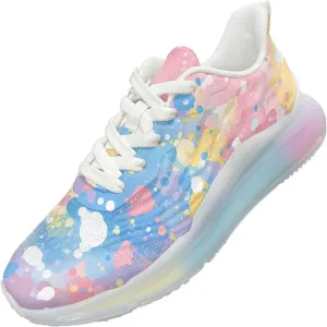 Women's Running Sneakers Lightweight Air Cushion Shoes Breathable Sports Tennis Shoes Non Slip Casual Walking Shoes US 6-11