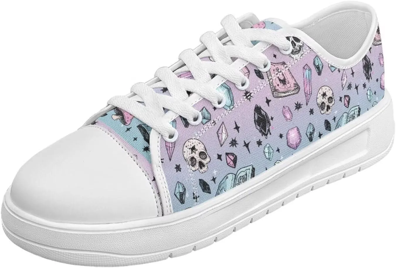 Women’s Slip on Canvas Shoes Classic Arch Support Sneakers Loafers Shoes Casual Fashion Low-Top Slip Ons US 5.5-13.5