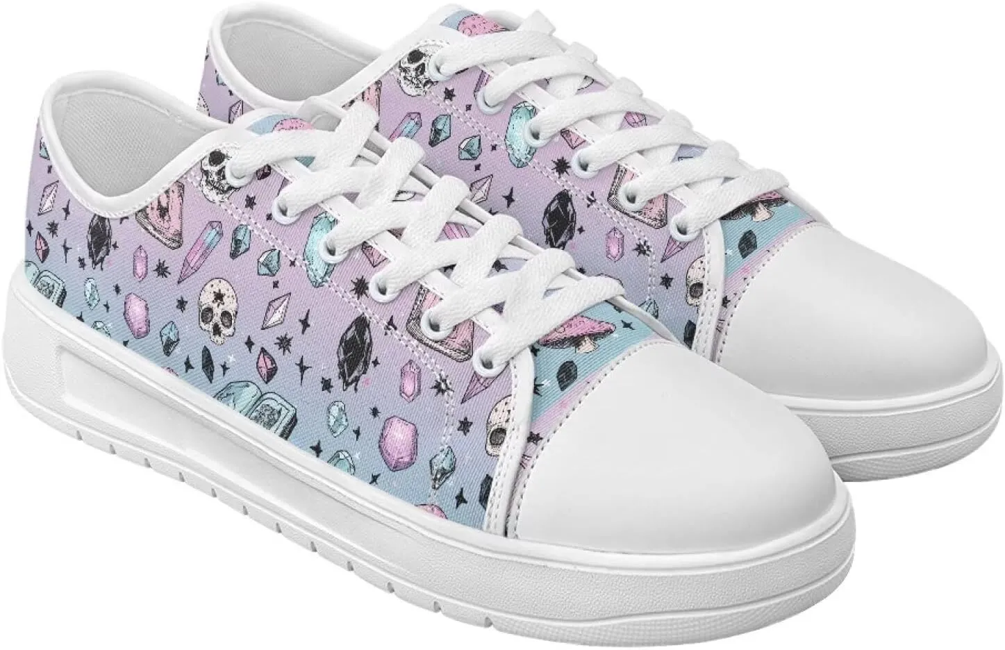 Women’s Slip on Canvas Shoes Classic Arch Support Sneakers Loafers Shoes Casual Fashion Low-Top Slip Ons US 5.5-13.5