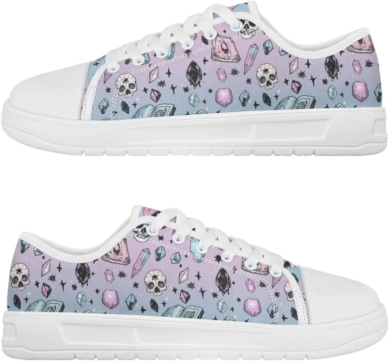 Women’s Slip on Canvas Shoes Classic Arch Support Sneakers Loafers Shoes Casual Fashion Low-Top Slip Ons US 5.5-13.5