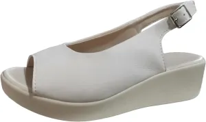 Womens Summer Sandals Ankle Strap Slingback Wedge Sandals Peep Toe Slip On Espadrille Platform Comfortable Dress Shoes