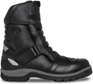 WORKLAND 77418 Motorcycle Boots Men - Leather Boots with Protections - Motorcycle Shoes for Men - Rubber Sole Slip Resistant and Reflective Motorcycle Riding Boots - Botas para Motocicleta Hombre