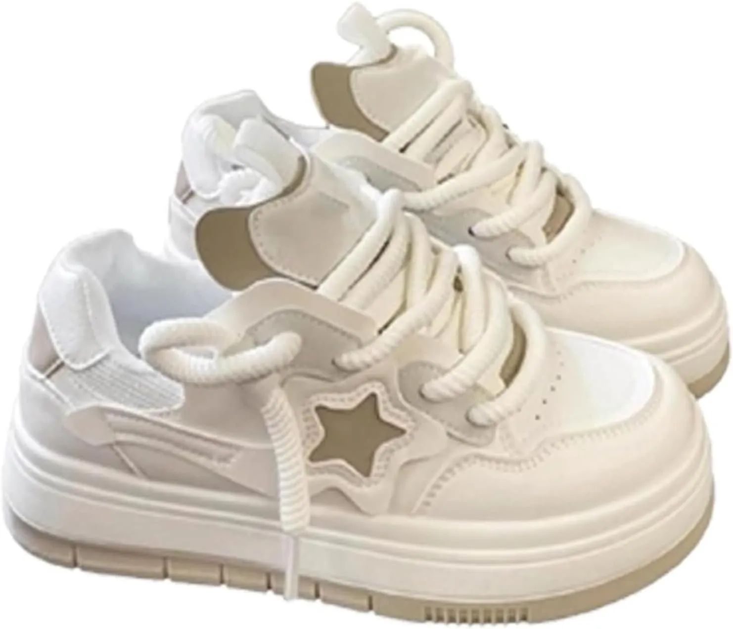 Y2K Aesthetic Chunky Platform Sneakers, Walking Sneakers, Walking Sneakers for Women