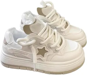 Y2K Aesthetic Chunky Platform Sneakers, Walking Sneakers, Walking Sneakers for Women