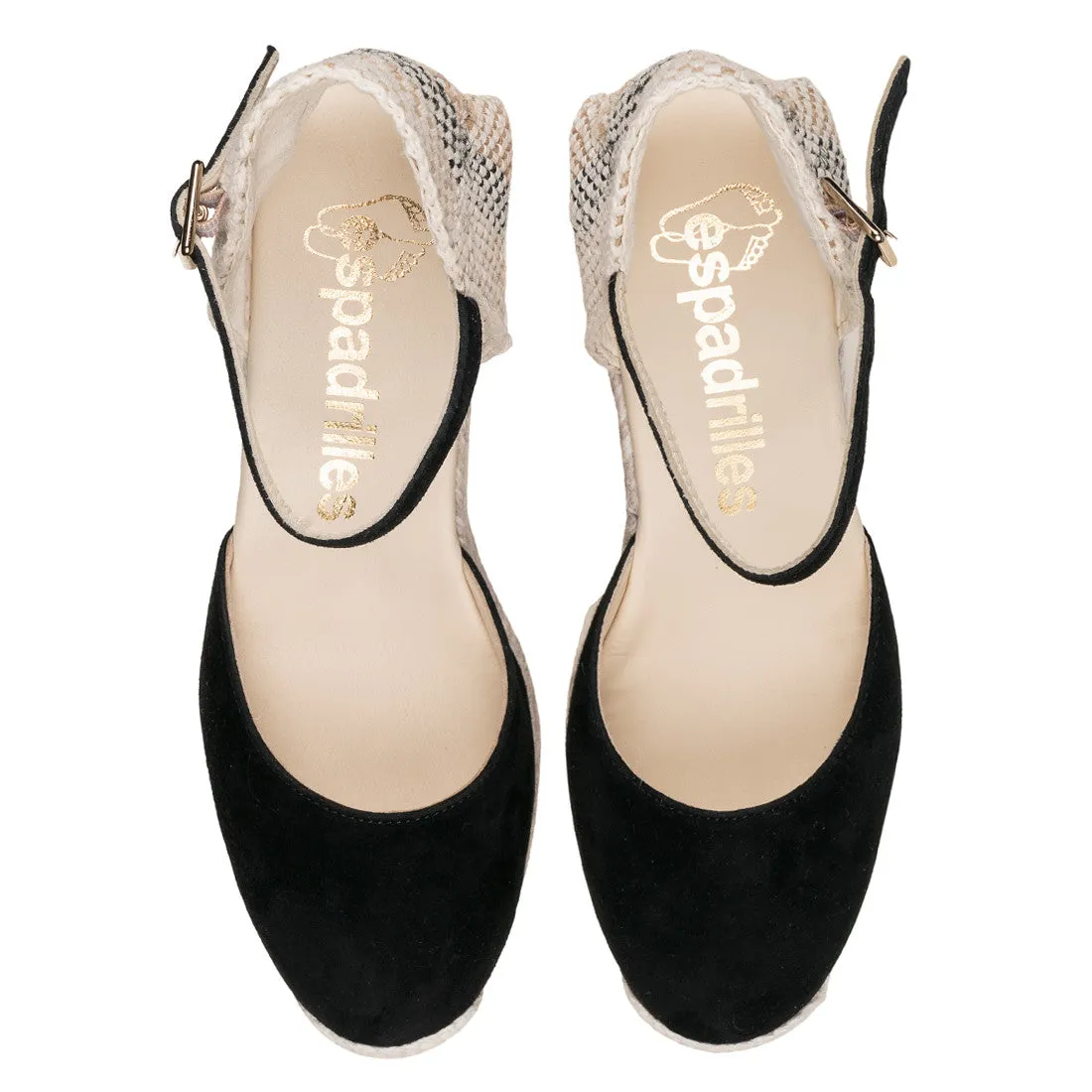 Zeppa ESPADRILLAS Robi Ante - Nero